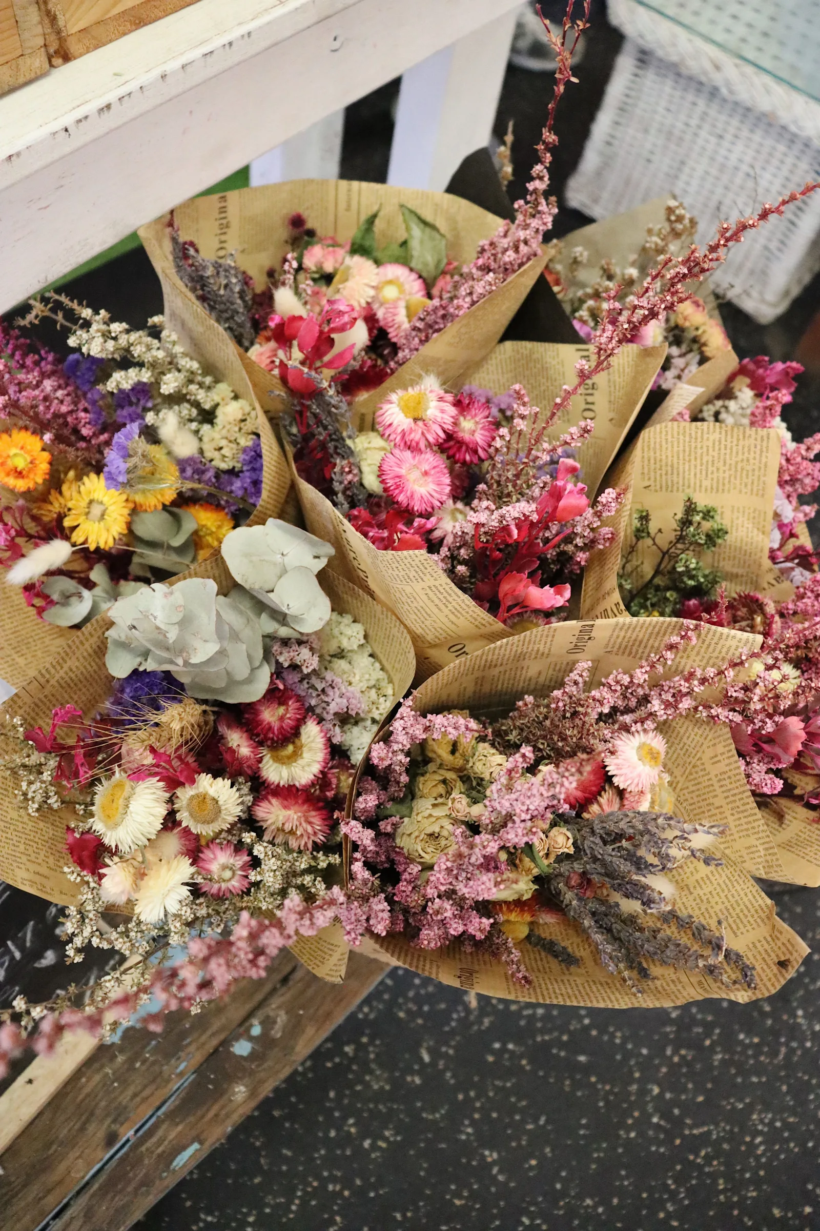 Everlasting Dried flowers