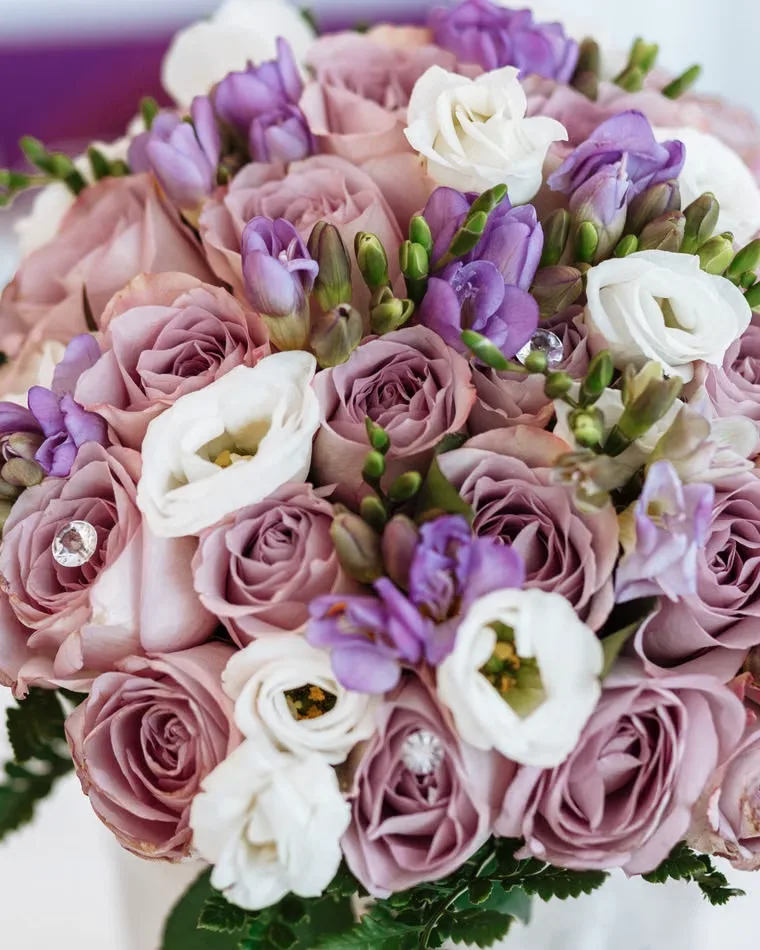 Fresh hand-tied bouquet