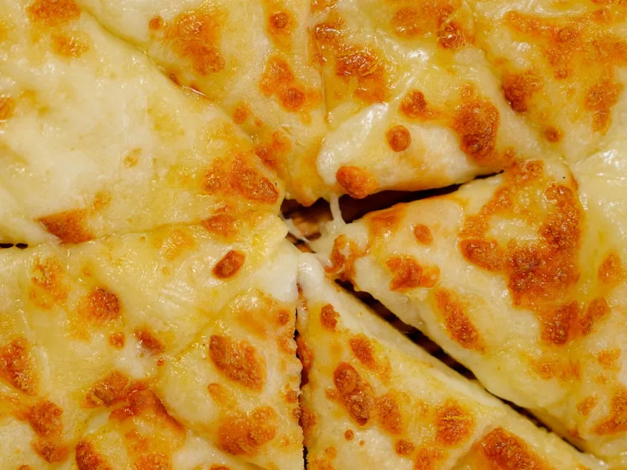 Four cheese pizza