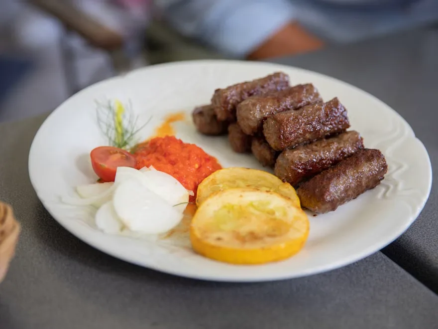Mixed kebab plate