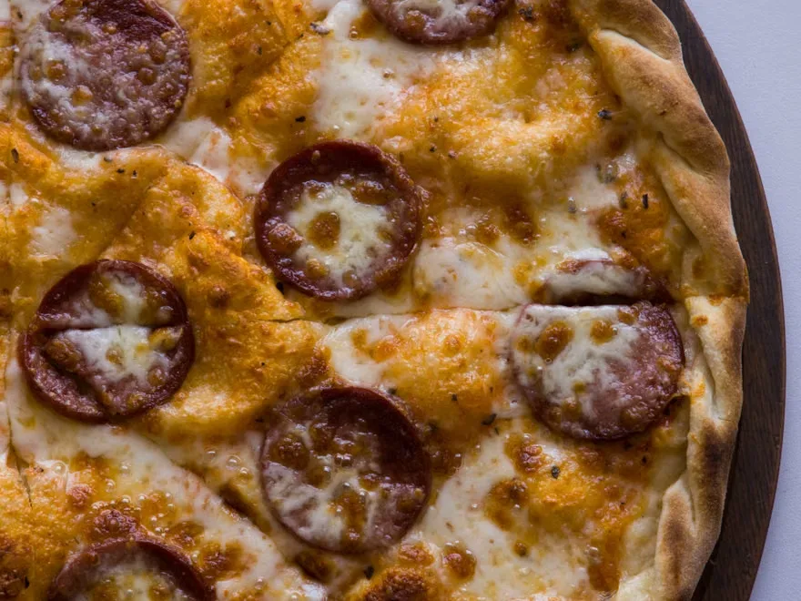 Pepperoni pizza