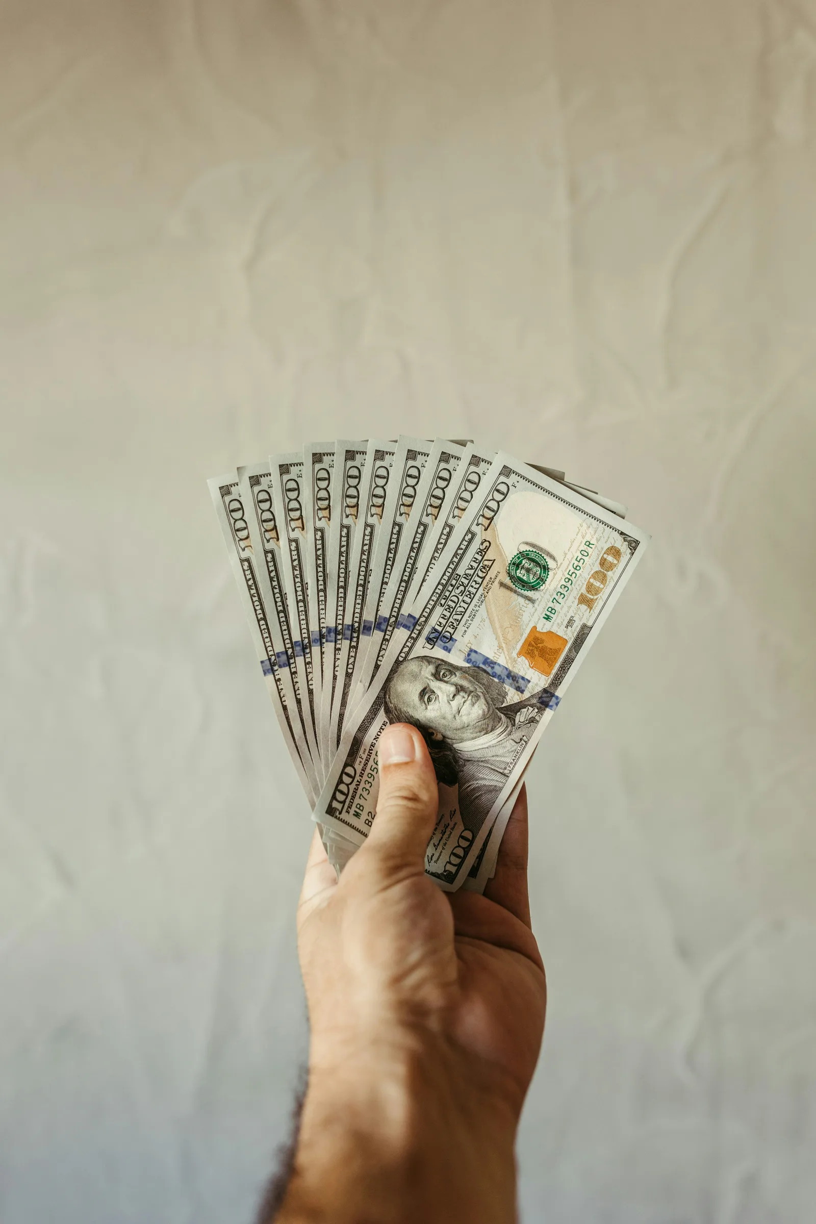 Cash paid for cars