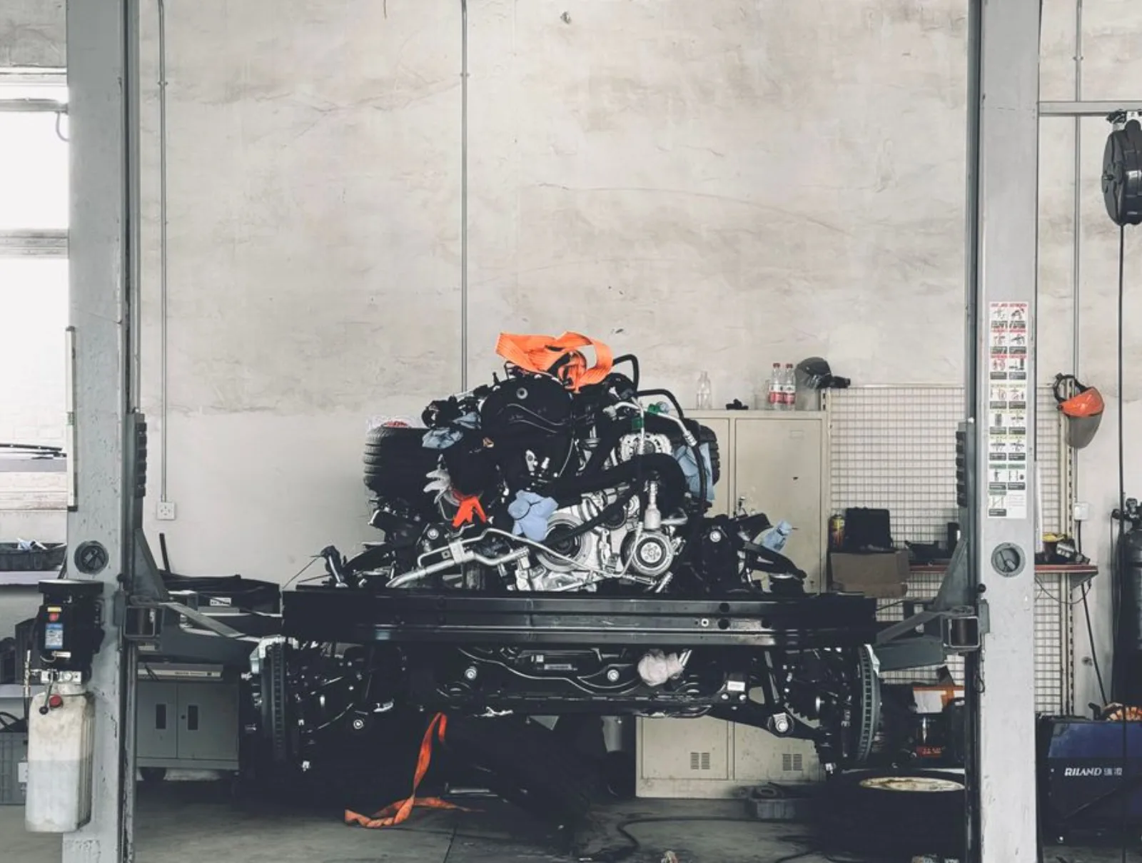 Inside the Torque Auto workshop