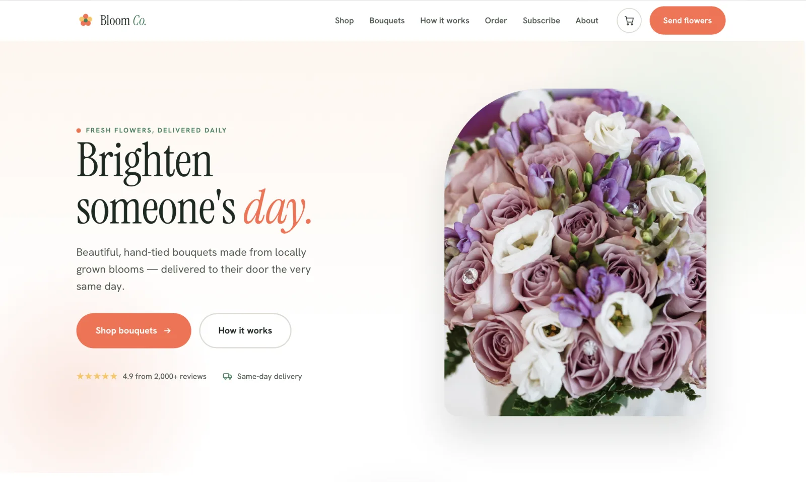 Florist website